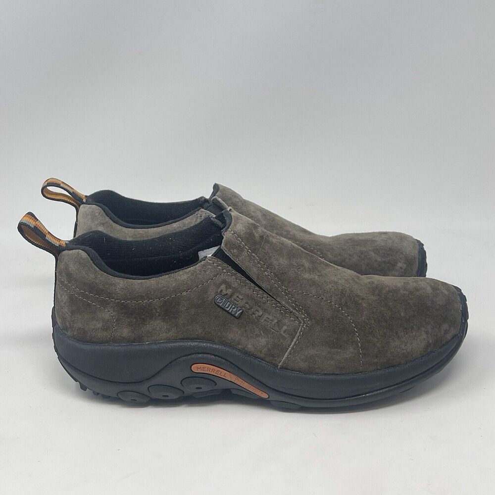 Merrell Jungle Moc Shoes Womens 7 Brown Suede Slip On Loafers Hiking J52920